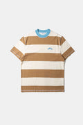 Camiseta Lisa Top Rayas Marrón