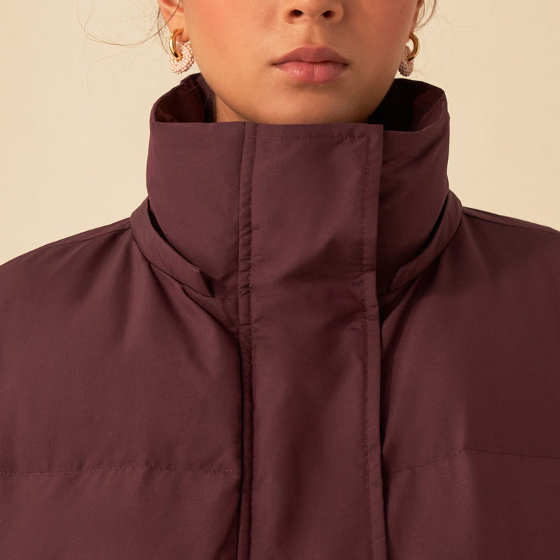 Stuart Down Jacket - Blueberry