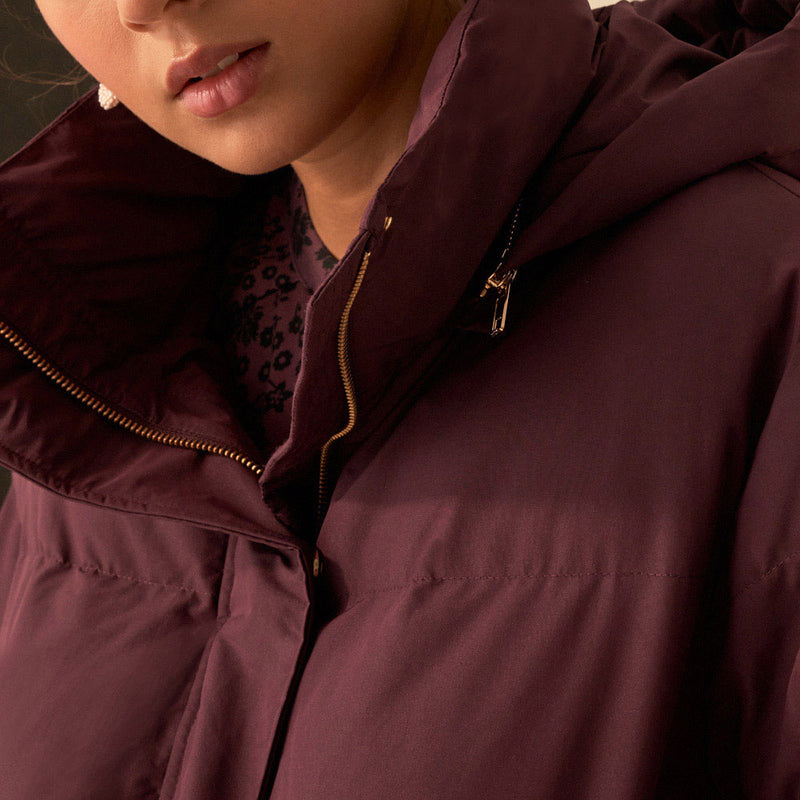 Stuart Down Jacket - Blueberry