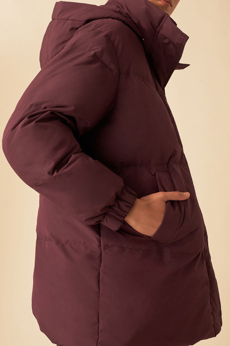 Stuart Down Jacket - Blueberry