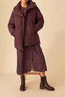 Stuart Down Jacket - Blueberry