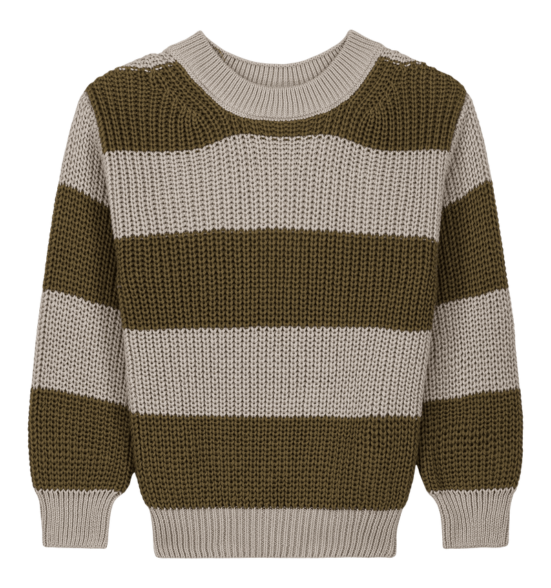 Jersey Marcelo Gris Claro Y Oliva