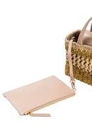 Almeria Nude Small Tote Bag