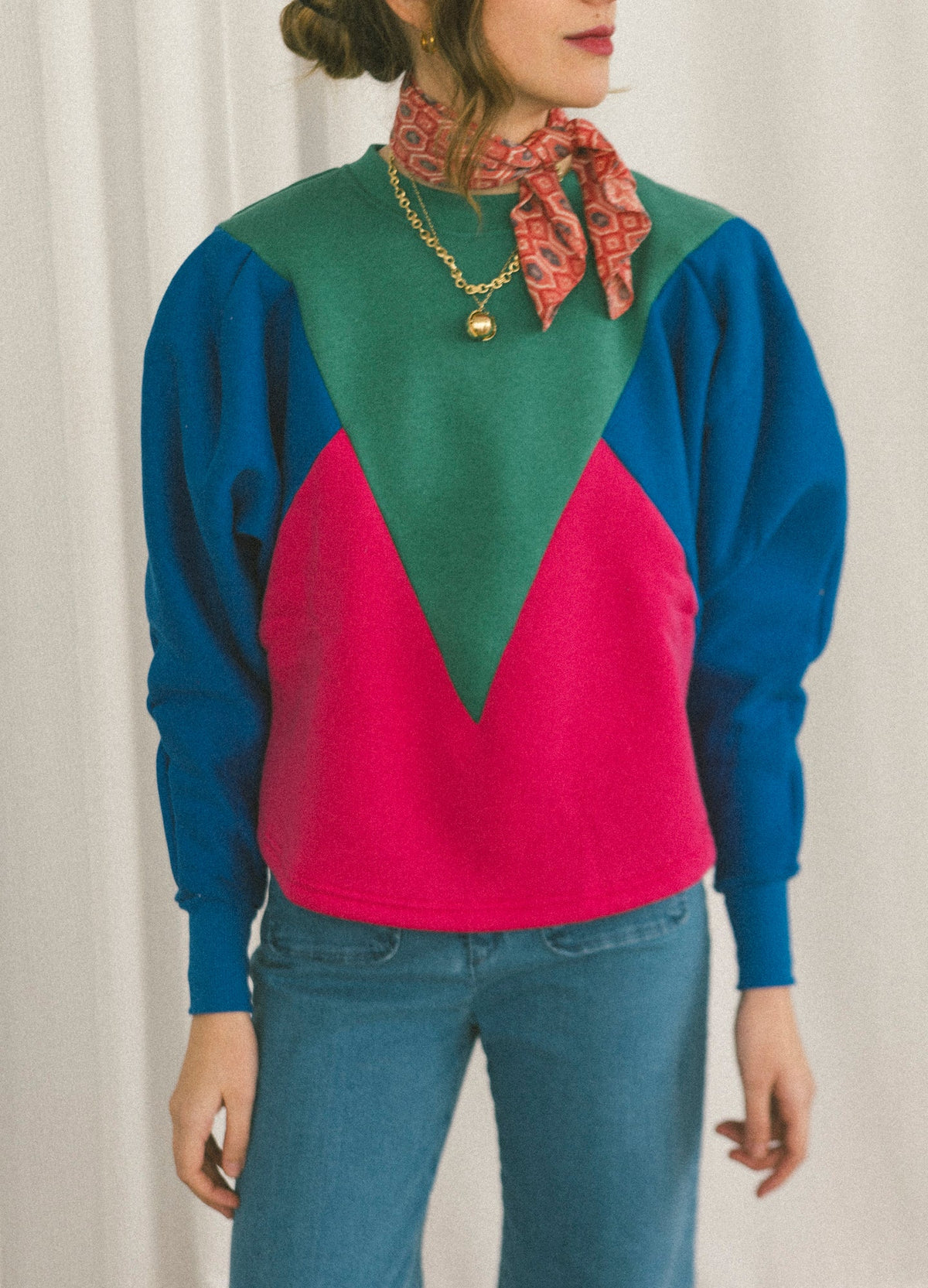 Sweat Robin Tricolor