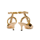 Ronda Sand Ankle Mules Sandal