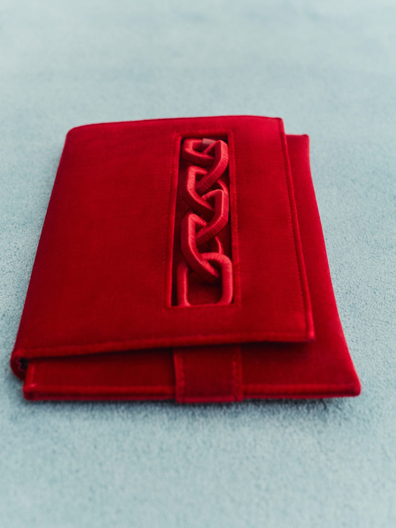 Catena Scarlet Envelope Clutch