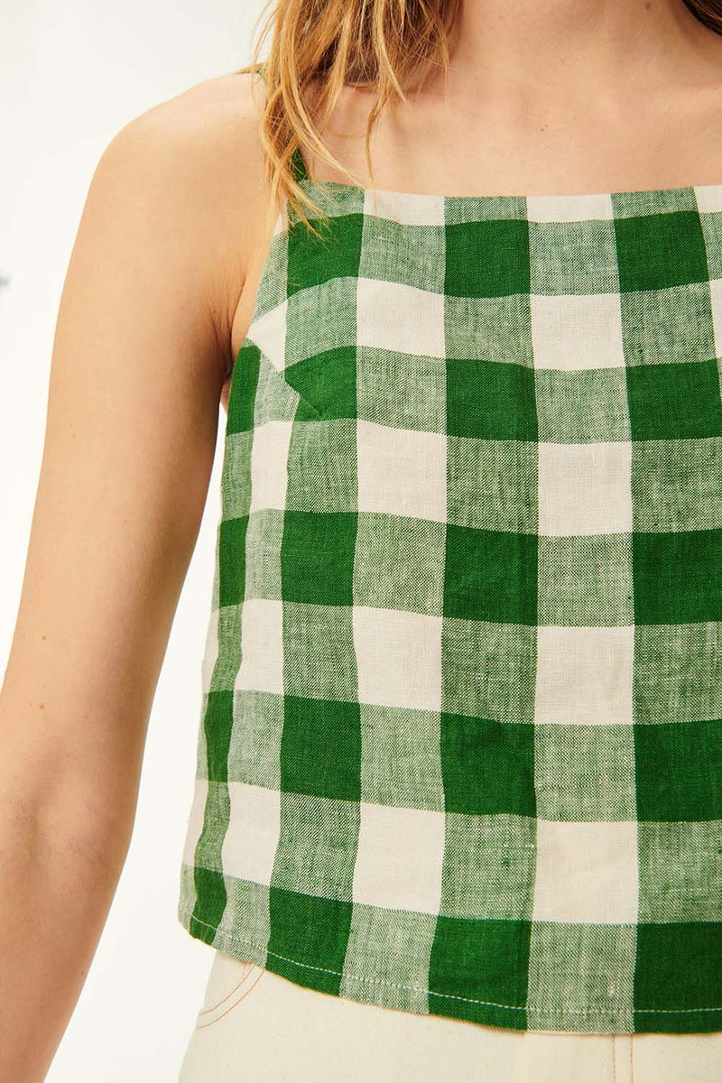 Sulpice Top - Pampa Check