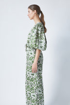 Top Peggy - Green Bloom - Mujer