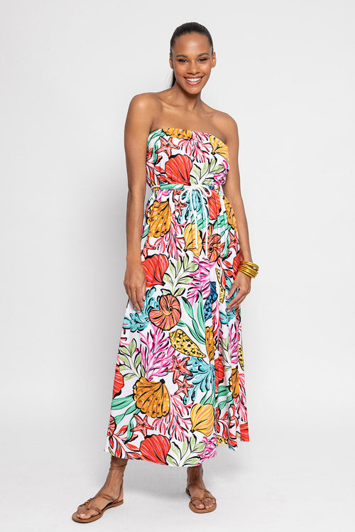 Anoushka Terry Long Dress