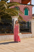 Robe Longue Yolanda Blush
