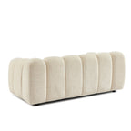 Sunny - 3-Seater Sofa - Tweed Fabric - Ecru