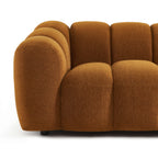 Sunny - Canapé 2 Places - Tissu Tweed - Bronze