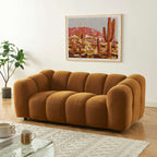 Sunny - Canapé 2 Places - Tissu Tweed - Bronze