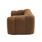 Sunny - 2-Seater Sofa - Tweed Fabric - Brown