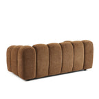Sunny - 2-Seater Sofa - Tweed Fabric - Brown