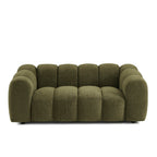 Sunny - 2-Seater Sofa - Tweed Fabric - Green