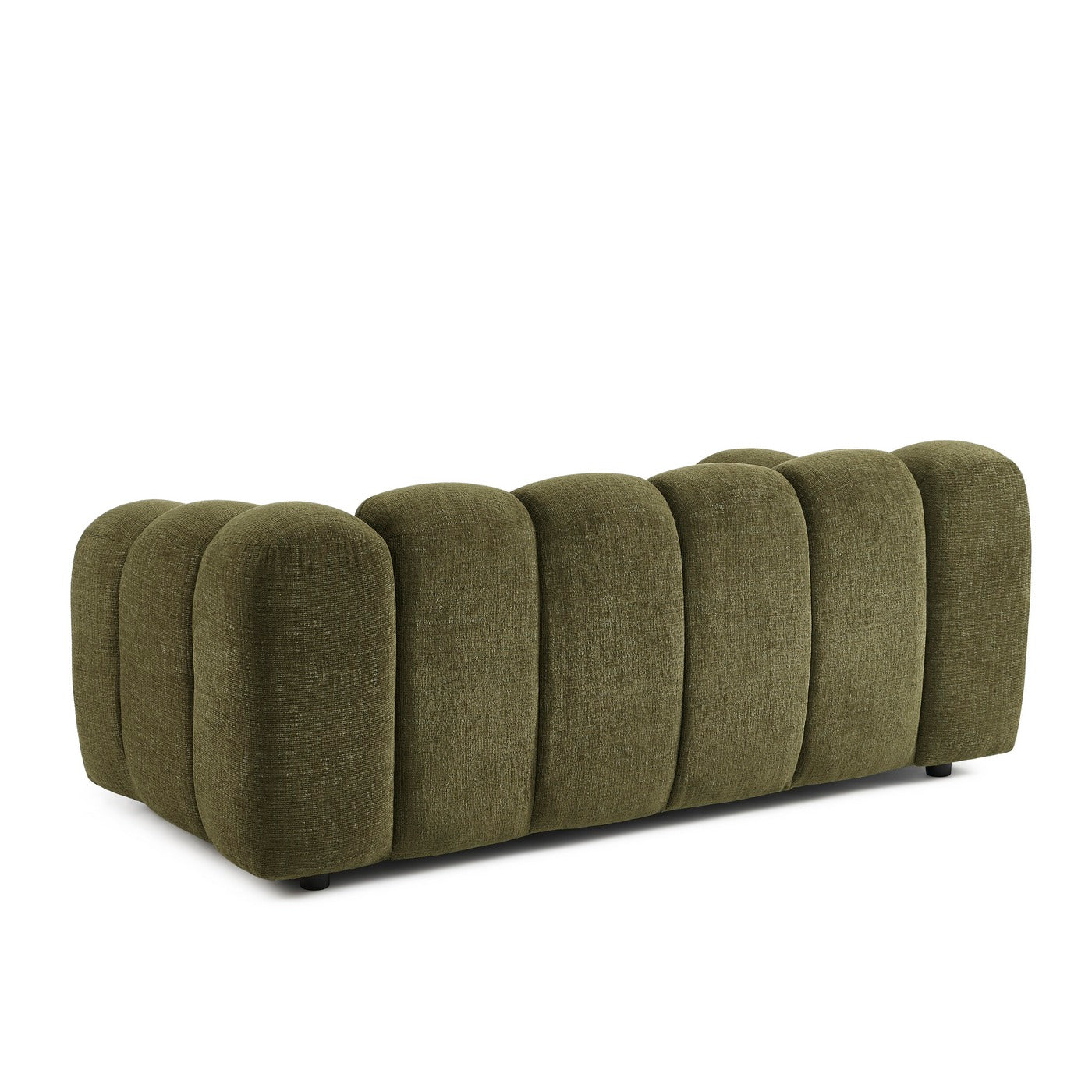 Sunny - 2-Seater Sofa - Tweed Fabric - Green