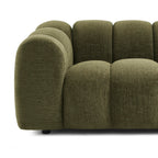 Sunny - 2-Seater Sofa - Tweed Fabric - Green