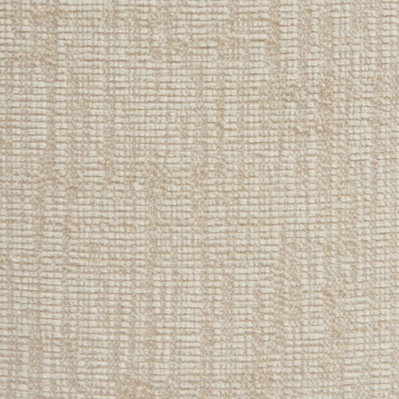 Canapé Droit Sunny 3 Places - Tissu Tweed Écru