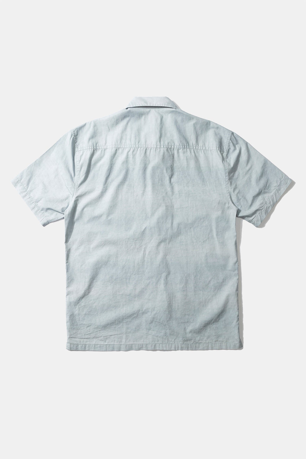 Chemise Manches Courtes Sunset Postcard Light Blue