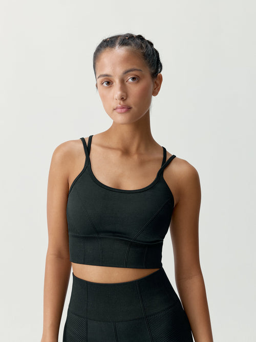 Top Sureya - Noir - Femme