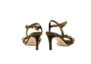 Catena Notte Black Gold Sandal
