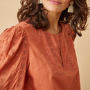 Blusa Suzelle - Terracota