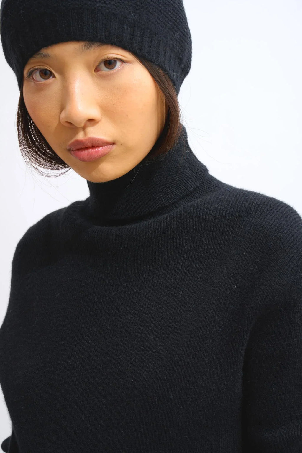 Pull Col Roulé - Suzie - Noir