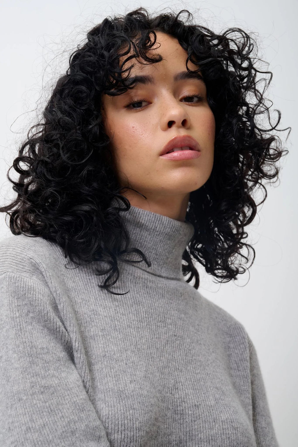 Pull Col Roulé - Suzie - Nuage Chiné