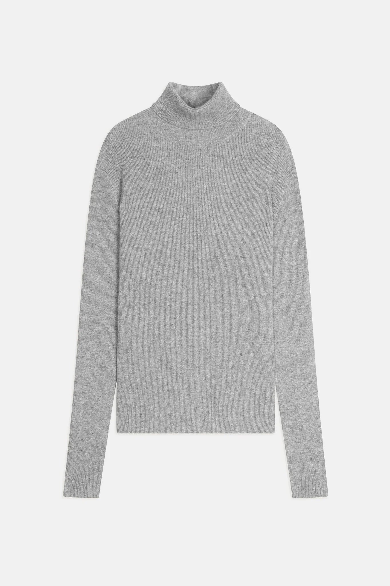 Turtleneck Sweater - Suzie - Heather Cloud