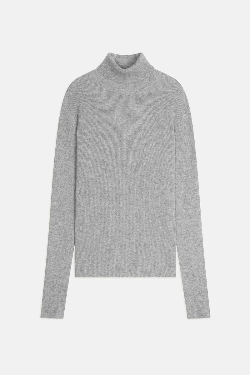 Pull Col Roulé - Suzie - Nuage Chiné
