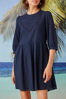 Suzita Dress - Navy