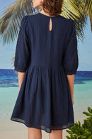Suzita Dress - Navy