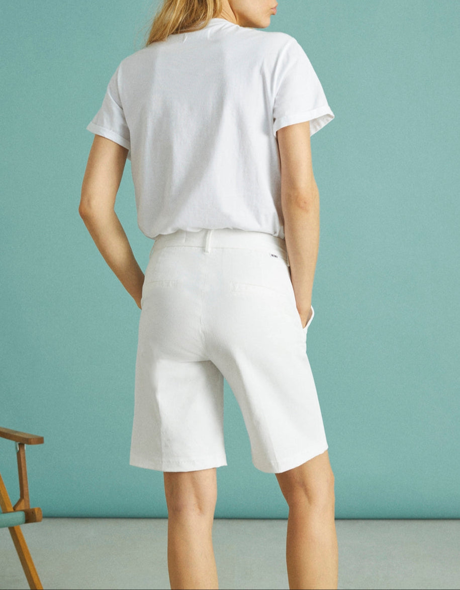 Suzon Color-bermudashorts - White - Dame