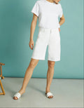 Suzon Color-bermudashorts - White - Dame