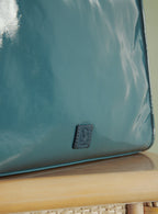 Cabas Suzy Vernis - Bleu Jean