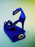 Catena Sapphire High-Heel Ankle Sandal