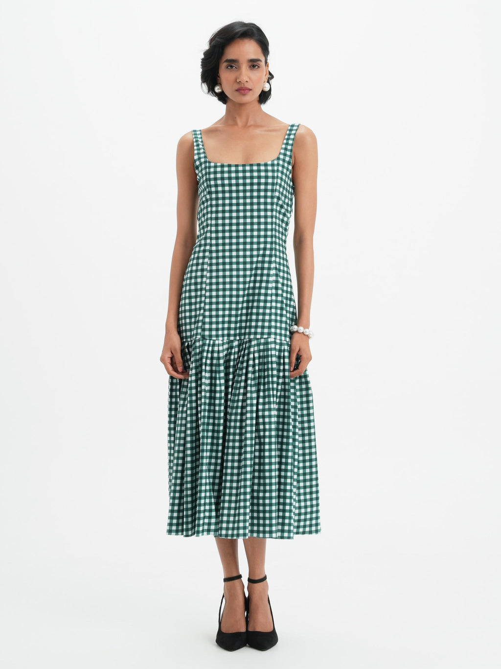 Robe Mae - Pine Vichy