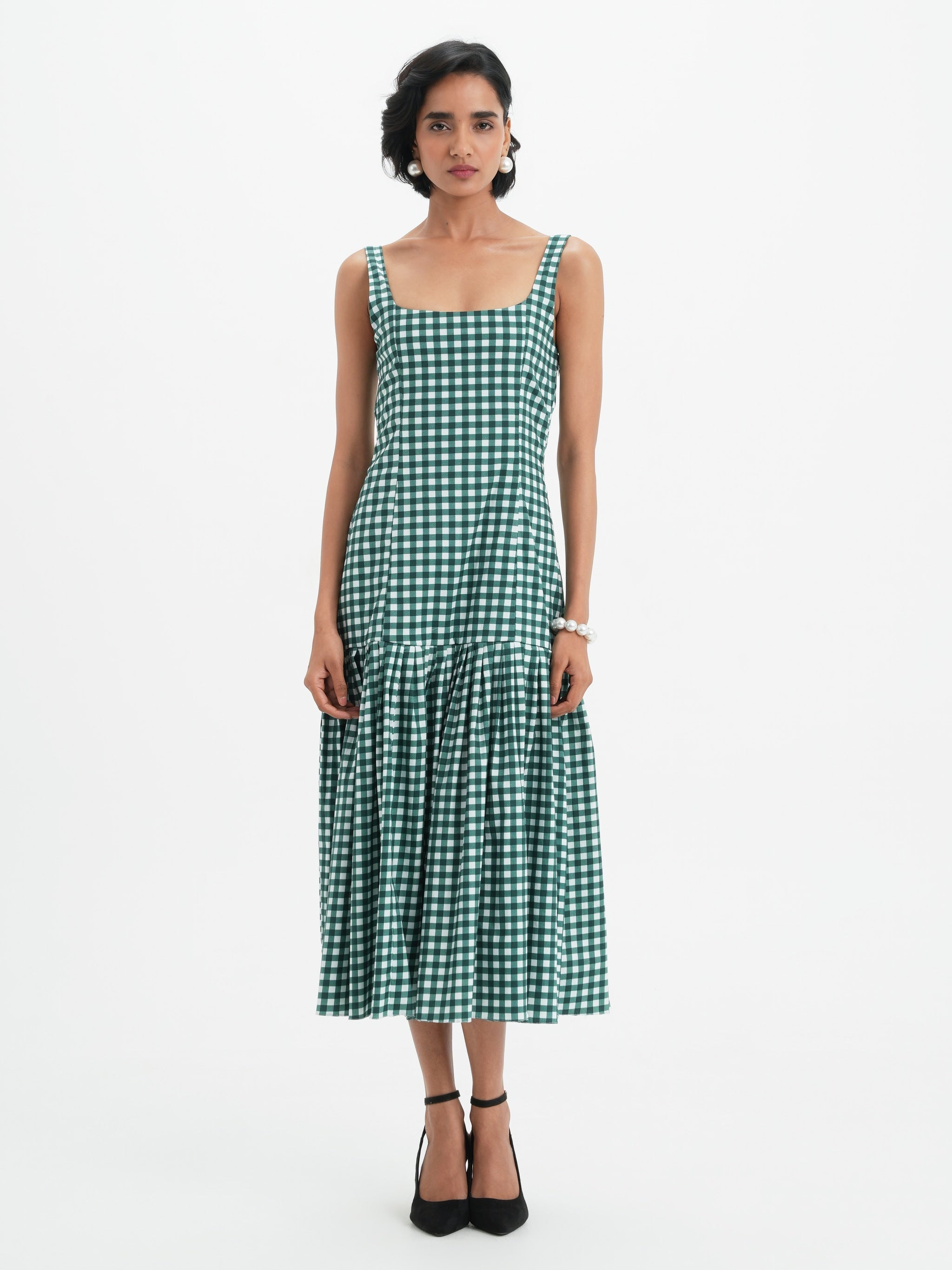 Robe Mae - Pine Vichy