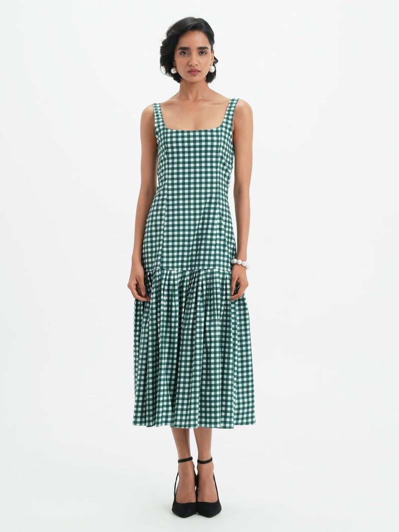 Robe Mae - Pine Vichy