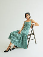 Robe Mae - Pine Vichy