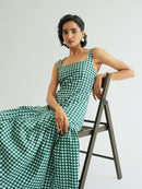 Robe Mae - Pine Vichy