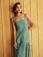 Robe Mae - Pine Vichy