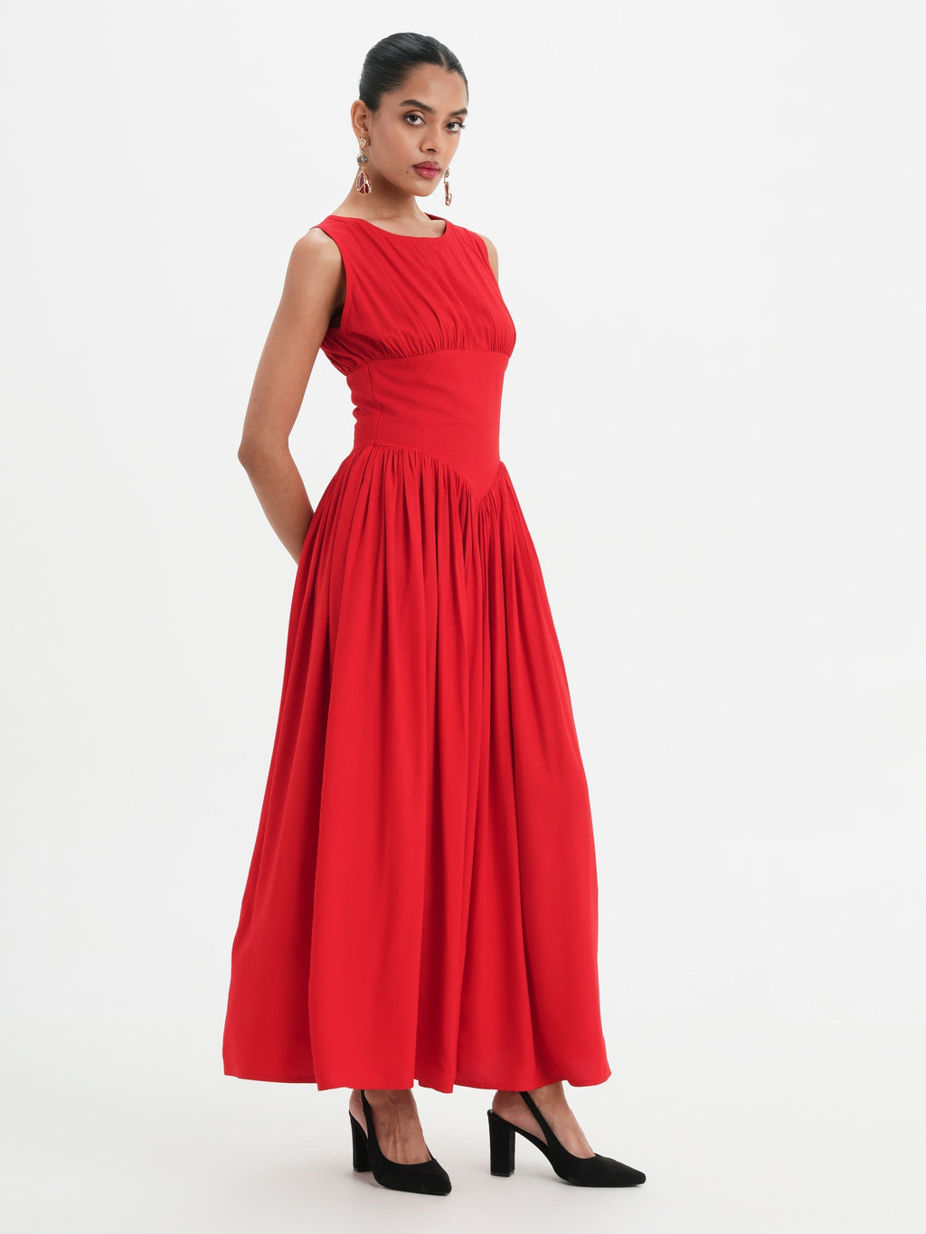 Robe Nora - Rouge