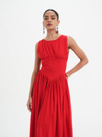 Robe Nora - Rouge