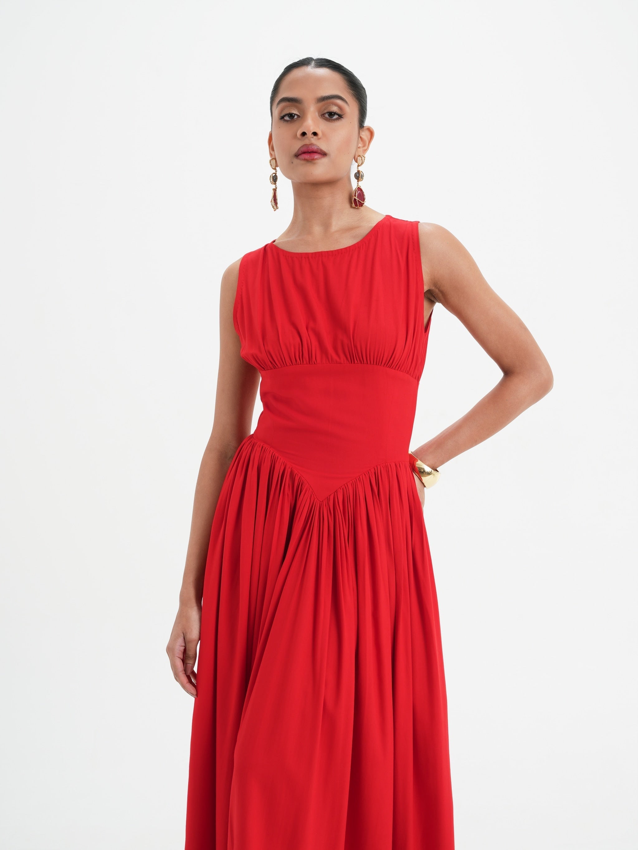 Robe Nora - Rouge