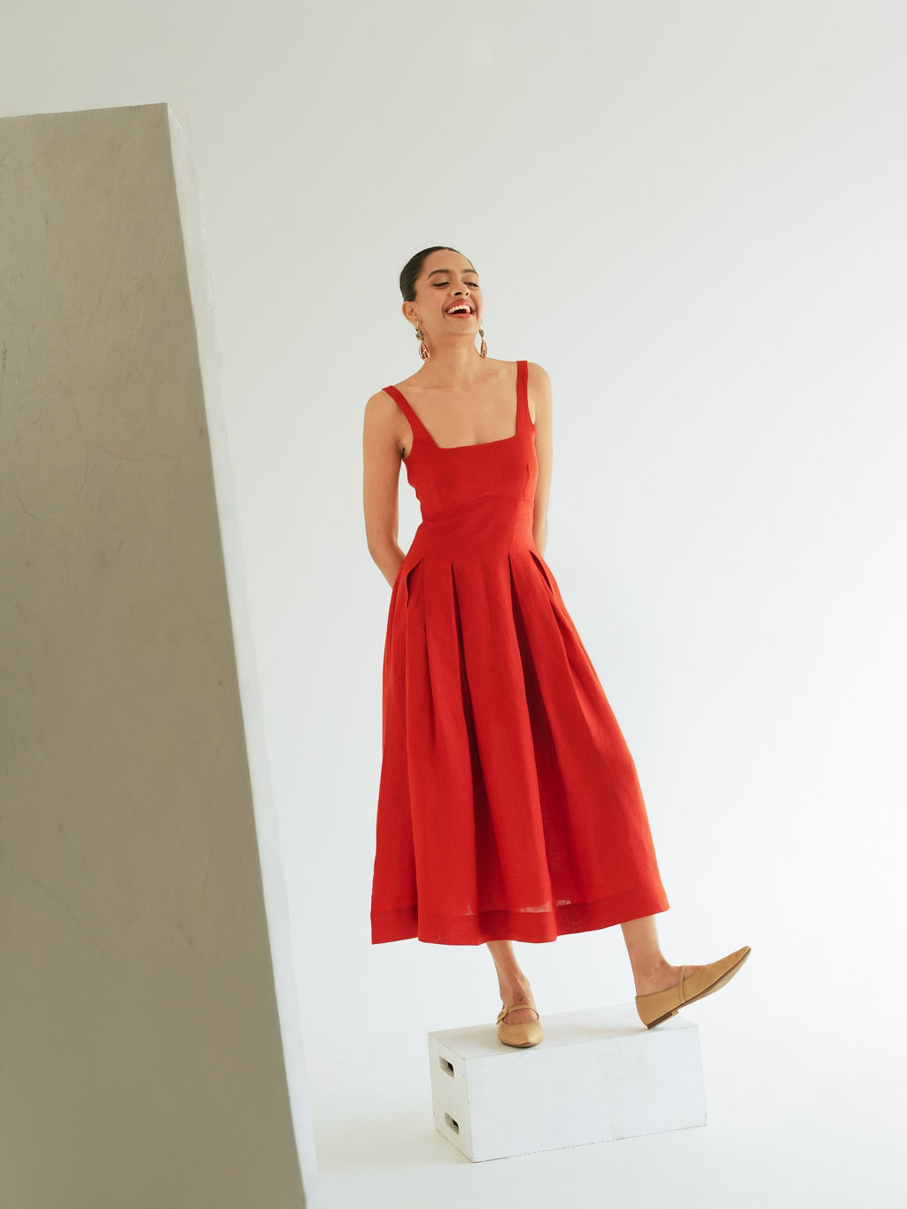 Robe Celeste - Rouge