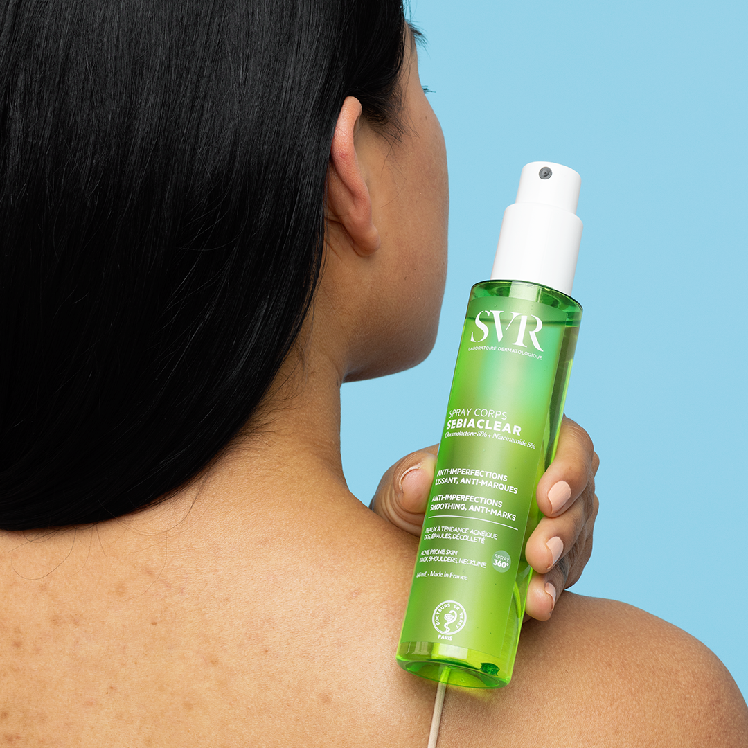 Sebiaclear Spray Corporal Descalcificante Purificante Anti-Imperfecciones