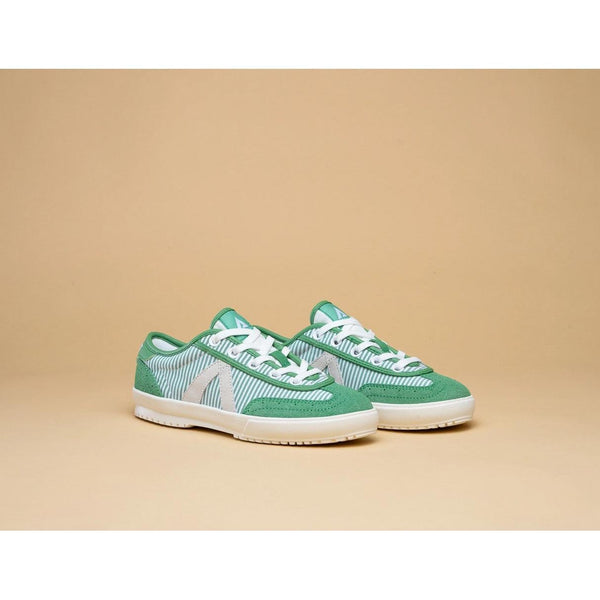 Swing Sneakers - Green / White Stripe