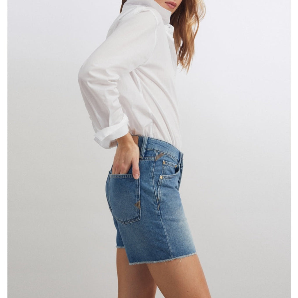 Short Swan - Denim V-350 - Mujer